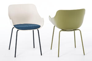 Unser Kunststoffschalenstuhl  Queens SP ist in mehreren Farben erhältlich